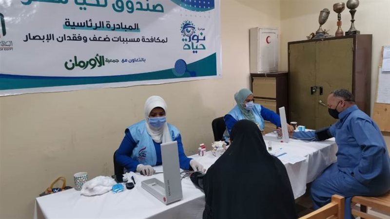 مبادرة نور حياة بقرية