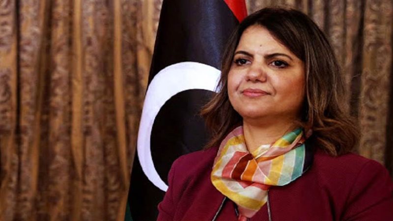 نجلاء المنقوش وزيرة