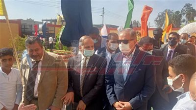 محافظ كفر الشيخ يفتتح مدرسة كريم العرب الثانوية