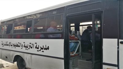 تعليم الإسكندرية قوافل المتابعة تتفقد 55  مدرسة بالمنتزه