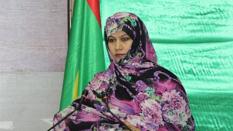 وزيرة التجارة الموريتانية
