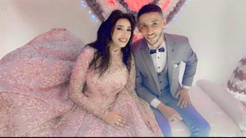 العروسان سيد وريهام