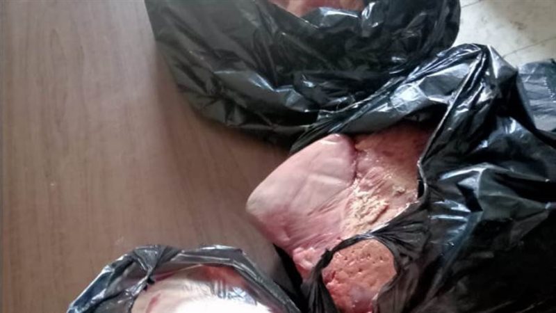 جانب من المضبوطات