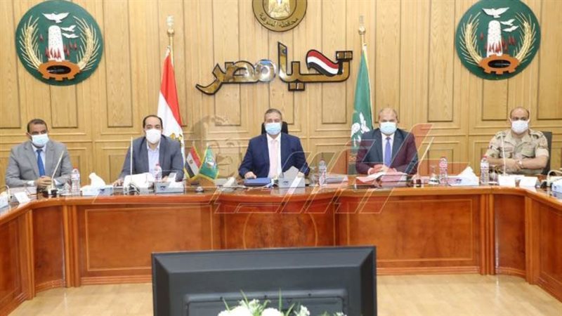 اجتماع محافظ المنوفية