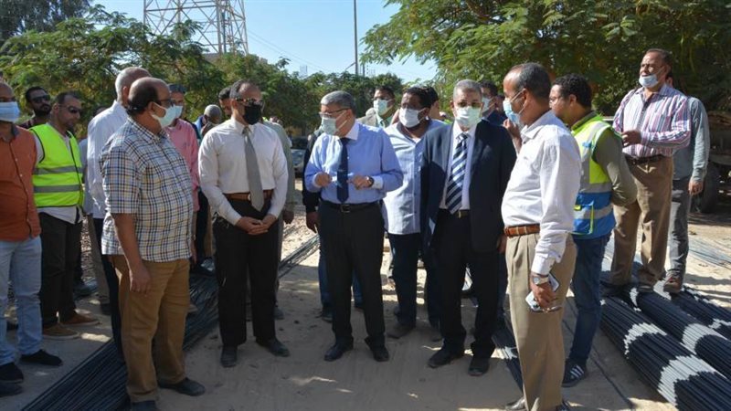 محافظ المنيا يتابع