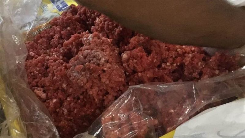 ضبط لحوم غير صالحة