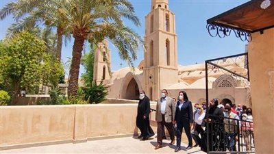 تطوير مسار العائلة المقدسة بوادي النطرون 