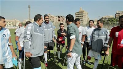 بيراميدز يتابع استعدادات منتخب مبتوري الأطراف قبل السفر إلى تنزانيا