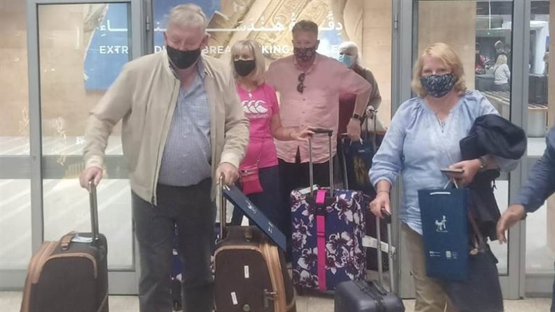 وصول أولى رحلات مصر