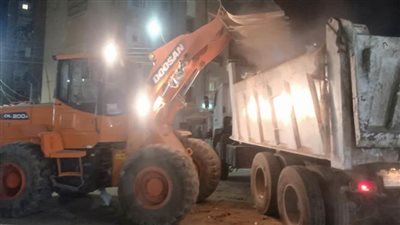 حملات لرفع الإشغالات ومراجعة الإجراءات الاحترازية  بإهناسيا