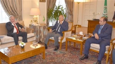 أبو الغيط يستقبل مبعوث الأمم المتحدة لعملية السلام الفلسطينية الإسرائيلية