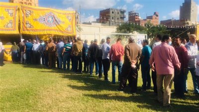 توافد أعضاء نادي مياه الدقهلية للتصويت في الانتخابات