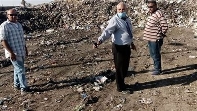 إخلاء المقلب الوسيط لمدينة المنيا برفع 1000 طن من المخلفات الصلبة والقمامة 