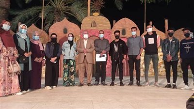 ١٥ شابا وفتاة من الوادي الجديد يشاركون دمياط في 