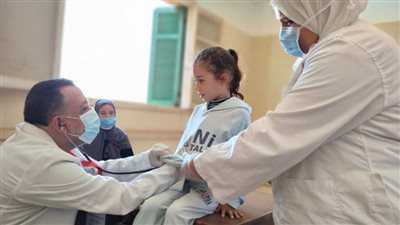 صحة المنيا تقدم الخدمات الطبية لـ 2088 مواطنا بصندفا