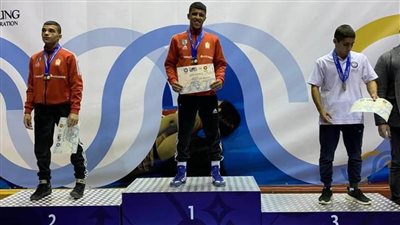 ابن الإسماعيلية يحصل على ذهبية بطولة البحر المتوسط باليونان