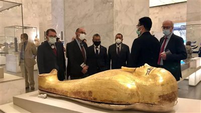 متحف الحضارة يستقبل وفدا من أمريكا اللاتينية