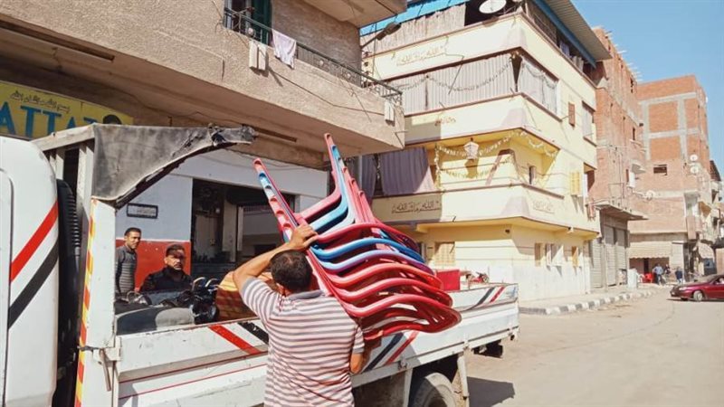 رفع الإشغالات والتعديات