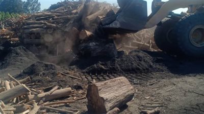 إزالة ٥٦ من مكامير الفحم بالبحيرة