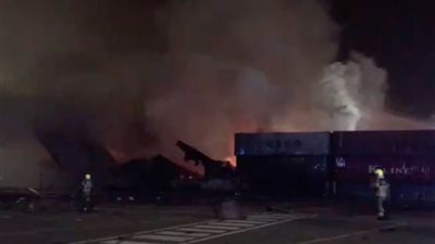 انفجار عنيف ينسف بالكامل مقهى في كازاخستان 