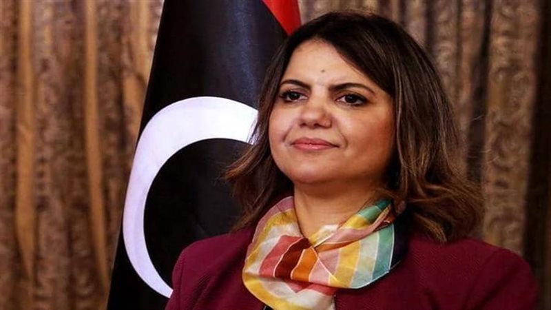 نجلاء المنقوش وزيرة