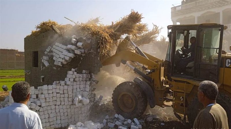 جانب من حملة الإزالات