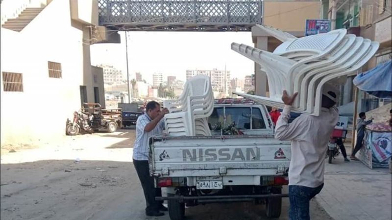 رفع الإشغالات والتعديات