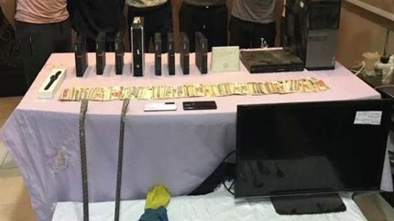 جانب من المضبوطات