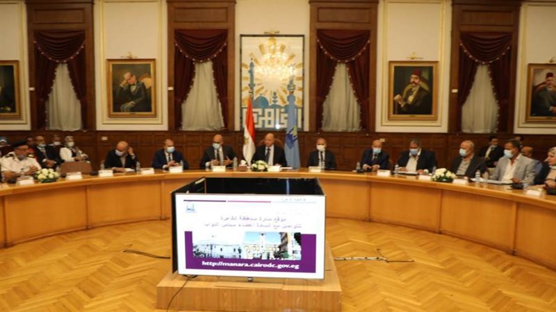 لقاء محافظ القاهرة