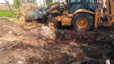 إزالة 14 حالة تعدٍ على أملاك الدولة بكفر الشيخ