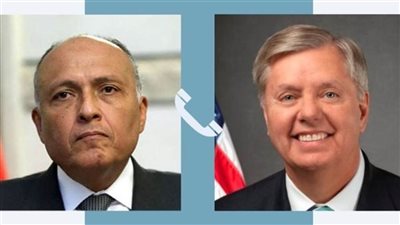 شكري يبحث هاتفيا مع السيناتور الأمريكي جراهام العلاقات بين البلدين