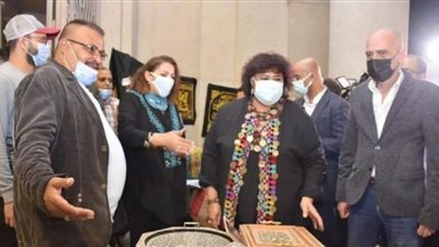 وزيرة الثقافة: مهرجان الحرف التقليدية والتراثية علامة مضيئة في مساعي الدولة لصون الهوية