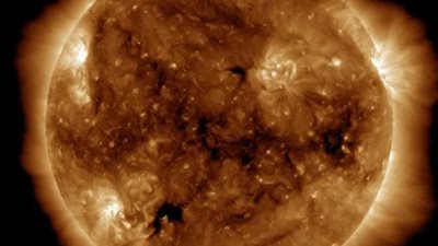 ظهور بقعة شمسية 