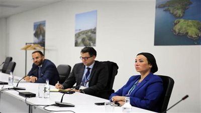 وزيرة البيئة تناقش مع رئيس مؤتمر المناخ الحالي استعدادات مصر لتسلم رئاسة المؤتمر