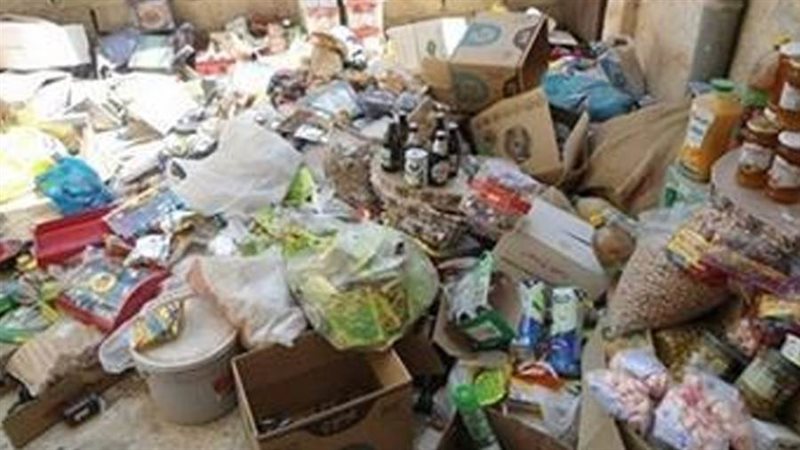 إعدام كراتين مواد