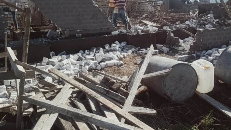 إزالة التعديات بالبحيرة