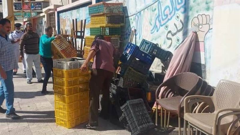 رفع الإشغالات والتعديات