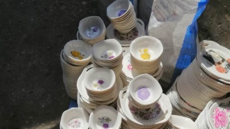 أطباق ملامين