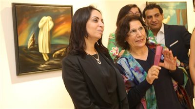 مايا مرسي تفتتح 