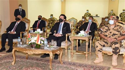 ولى العهد الأردنى يشهد أحد الأنشطة التدريبية لقوات الصاعقة بقاعدة المشيرطنطاوى 