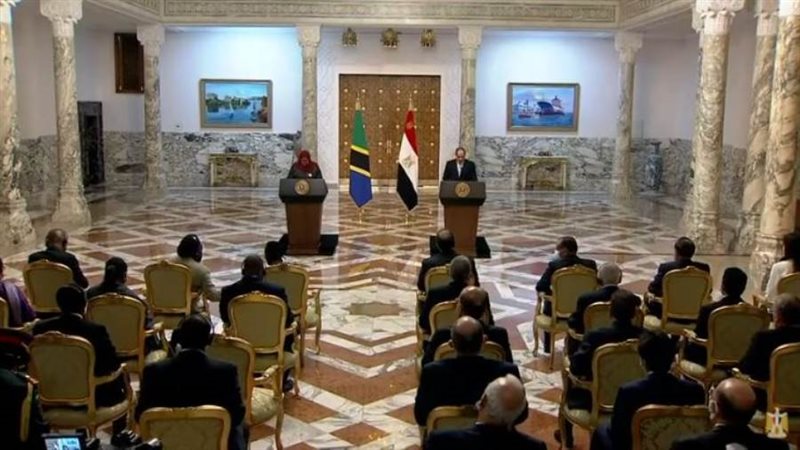 الرئيس السيسي ورئيسة