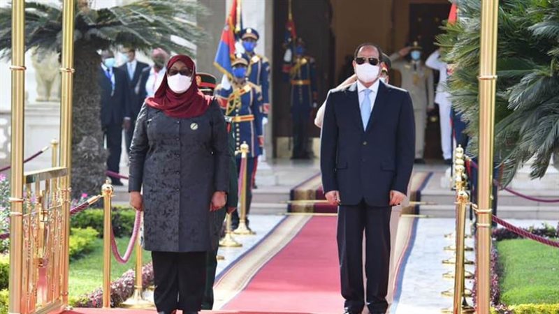 الرئيس السيسي وسامية