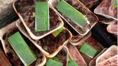 ضبط لحوم وأسماك غير صالحة للاستهلاك الآدمي بمركزي بلبيس وفاقوس 