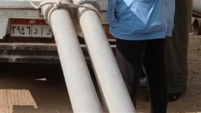 إصلاح أعطال مياه الشرب والإنارة بكوم الرمل ومعجون بني سويف 