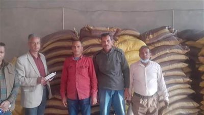 ضبط 30 طن تقاوي قمح منتهية الصلاحية بالمنيا