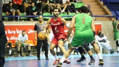 الأهلي يلتقي الجزيرة والاتحاد مع سموحة في نصف نهائي دوري السلة
