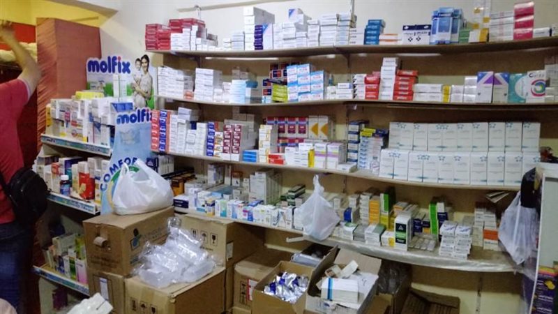 جانب من المضبوطات