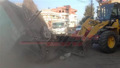 إزالة 36 حالة تعدٍ على أملاك الدولة ضمن الموجة 18 بكفر الشيخ