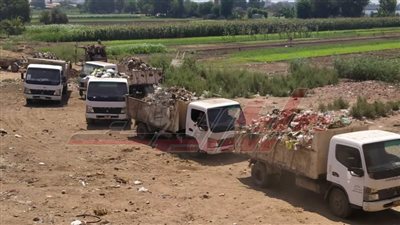 رفع 1980 طن مخلفات وحملات نظافة مكثفة بكفر الشيخ