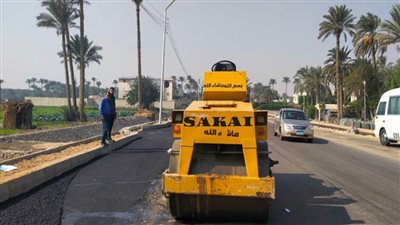 محافظ الجيزة يتابع مشروعات الرصف بشارعي ناصر الثورة وسقارة السياحي